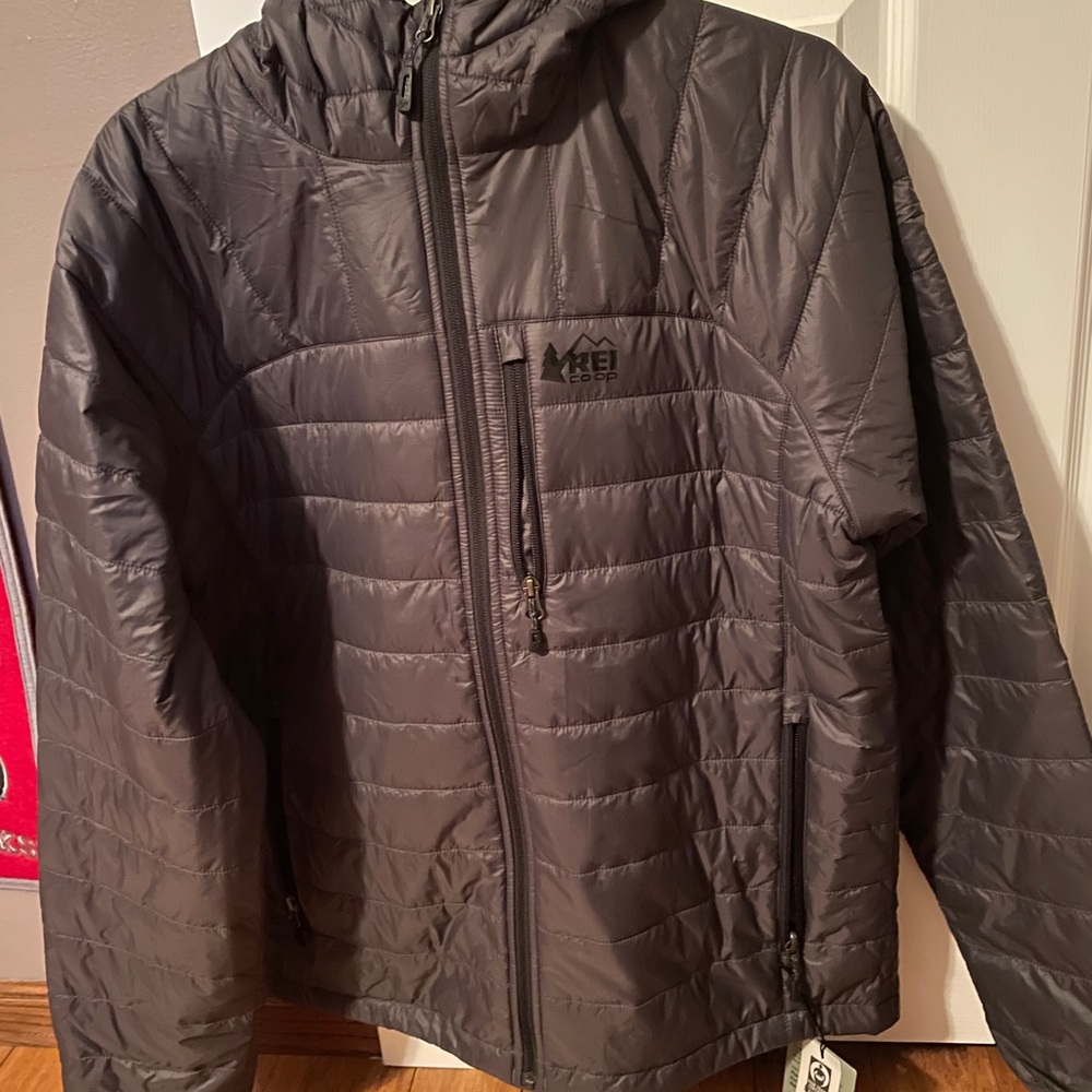 Rei co-op puffer jacket men’s large brand new